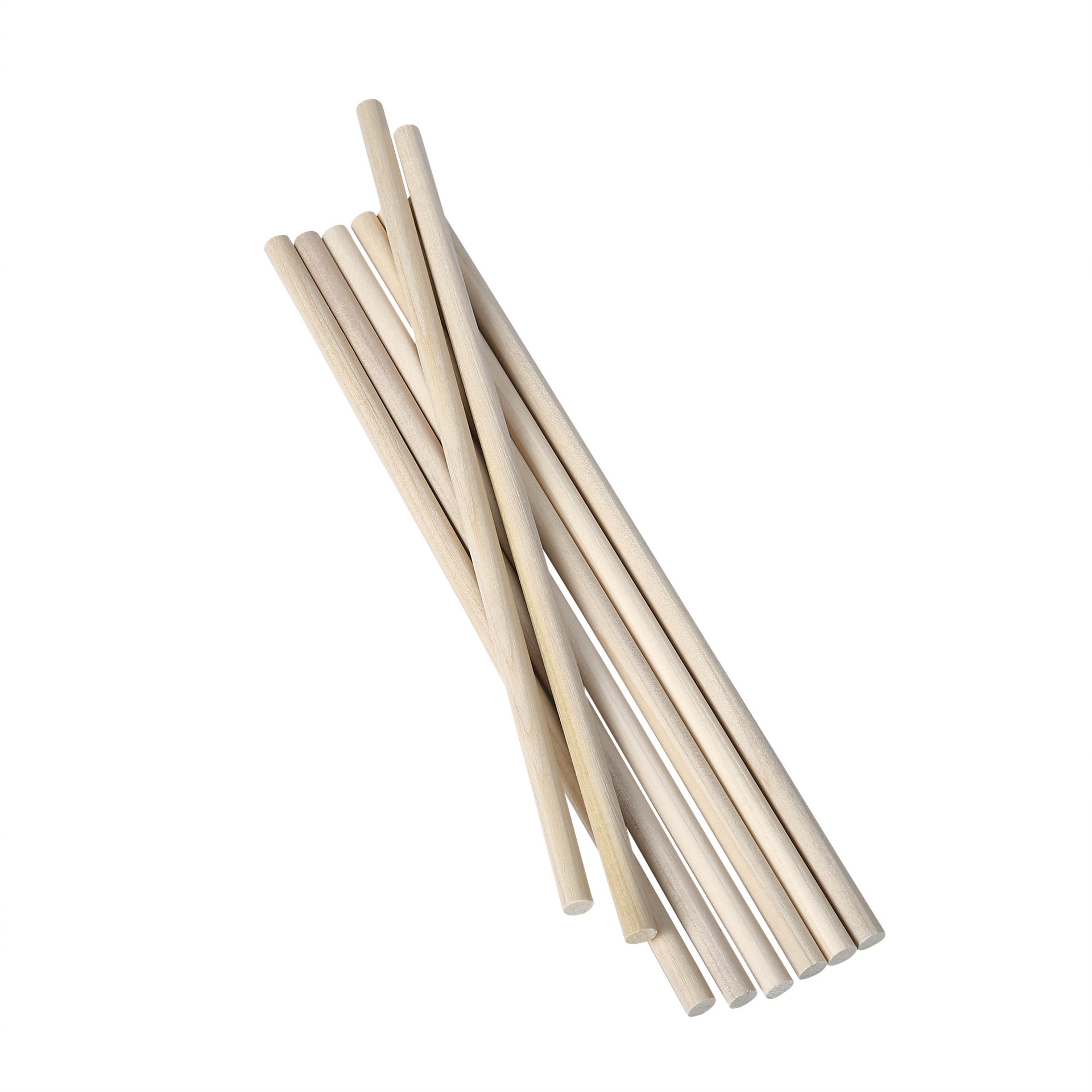 slide 2 of 6, Madison Mill 0.375-in dia x 12-in L Round Poplar Dowel 8 -Pack, 1 ct