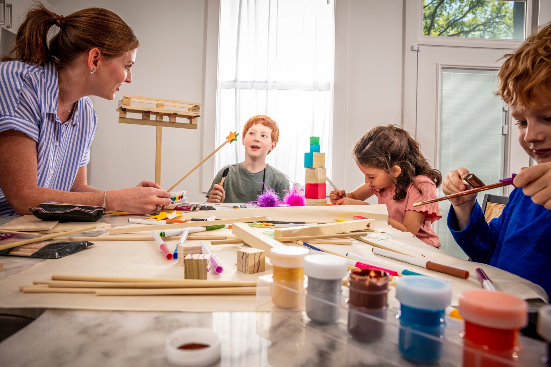 slide 6 of 6, Madison Mill 0.75-in dia x 12-in L Round Poplar Dowels 4 -Pack, 1 ct