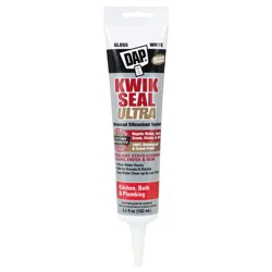 DAP Kwik Seal Ultra 5.5-oz Kitchen and Bath White Latex Caulk