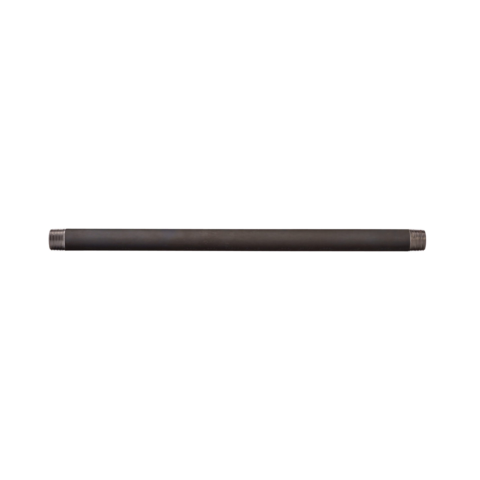 slide 3 of 6, Southland 3/4-in x 18-in Black Pipe, 1 ct