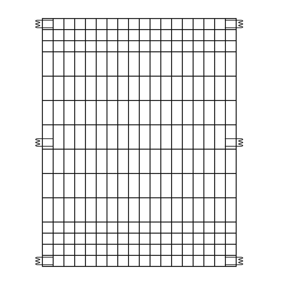 slide 1 of 6, YARDLINK Multi-Purpose 4-ft H x 3-ft W Black Steel No Dig Garden Decorative metal Fence panel, 1 ct