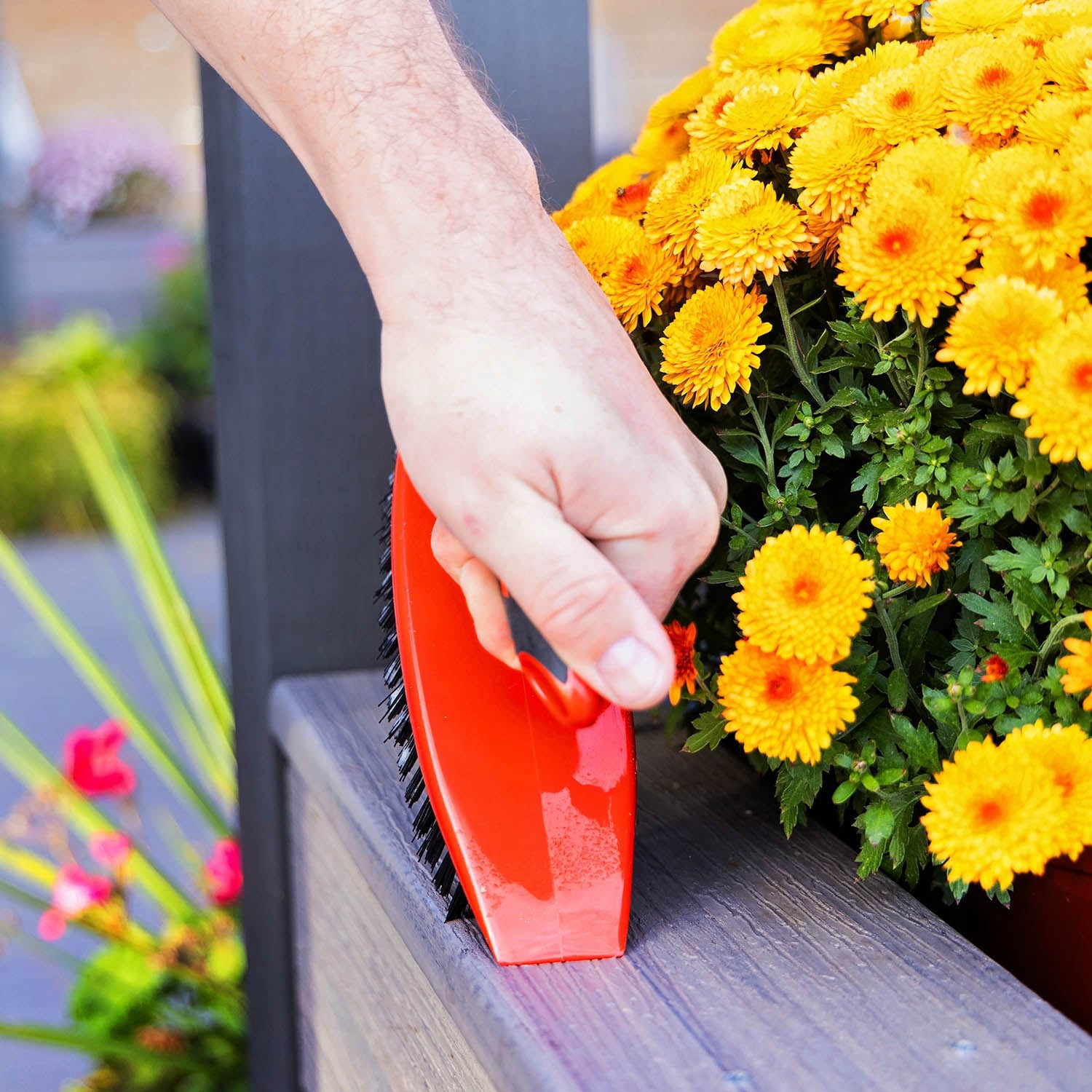 slide 2 of 6, Libman Poly fiber Scrub brush, 1 ct