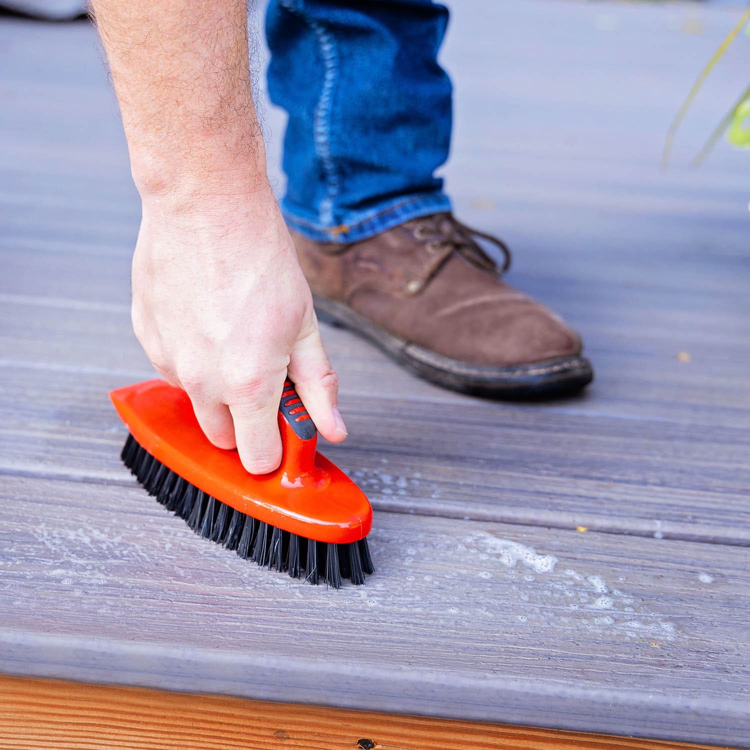 slide 3 of 6, Libman Poly fiber Scrub brush, 1 ct