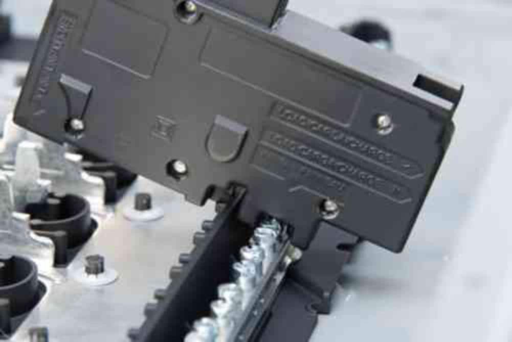 slide 3 of 6, Square D Homeline 125 -Amp 24 -Spaces 48 -Circuit Indoor Main Lug Plug-On Neutral Load Center, 1 ct