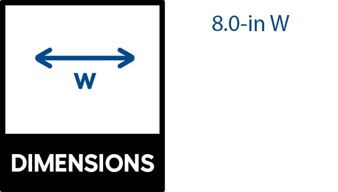 slide 2 of 6, IMPERIAL 8-in 30 Gauge Galvanized steel Round Ductboard Duct starting collar, 1 ct