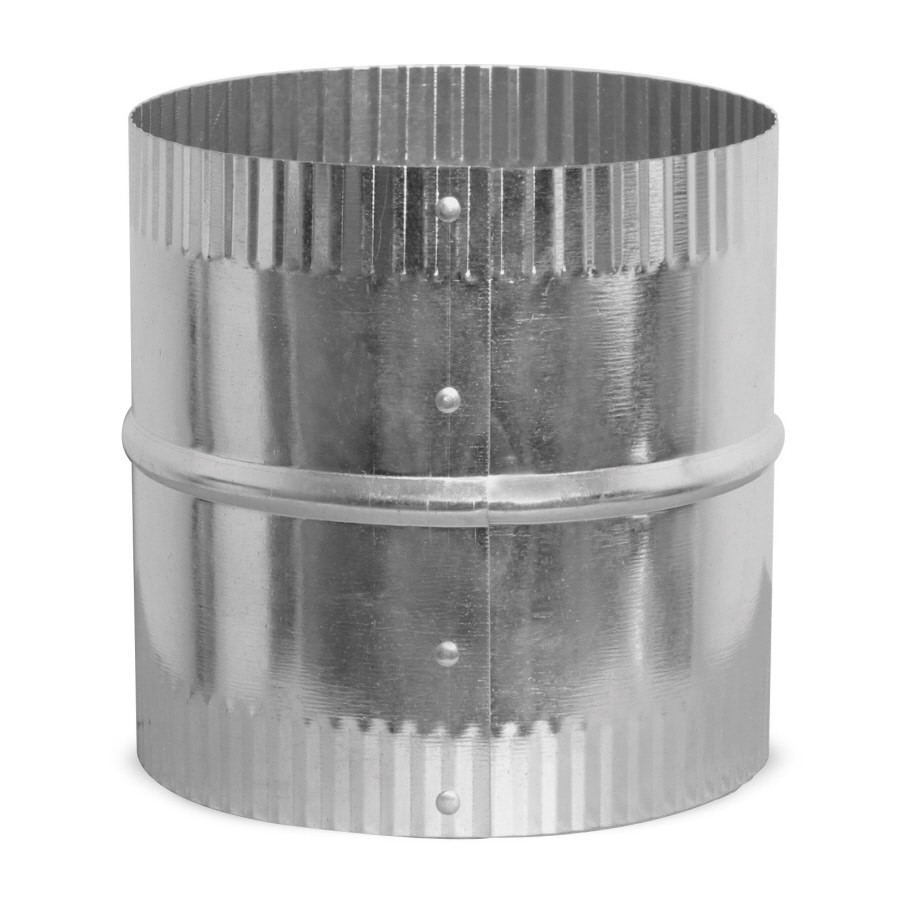 slide 2 of 6, IMPERIAL 6-in 30 Gauge Galvanized steel Round Flexible duct connector, 1 ct