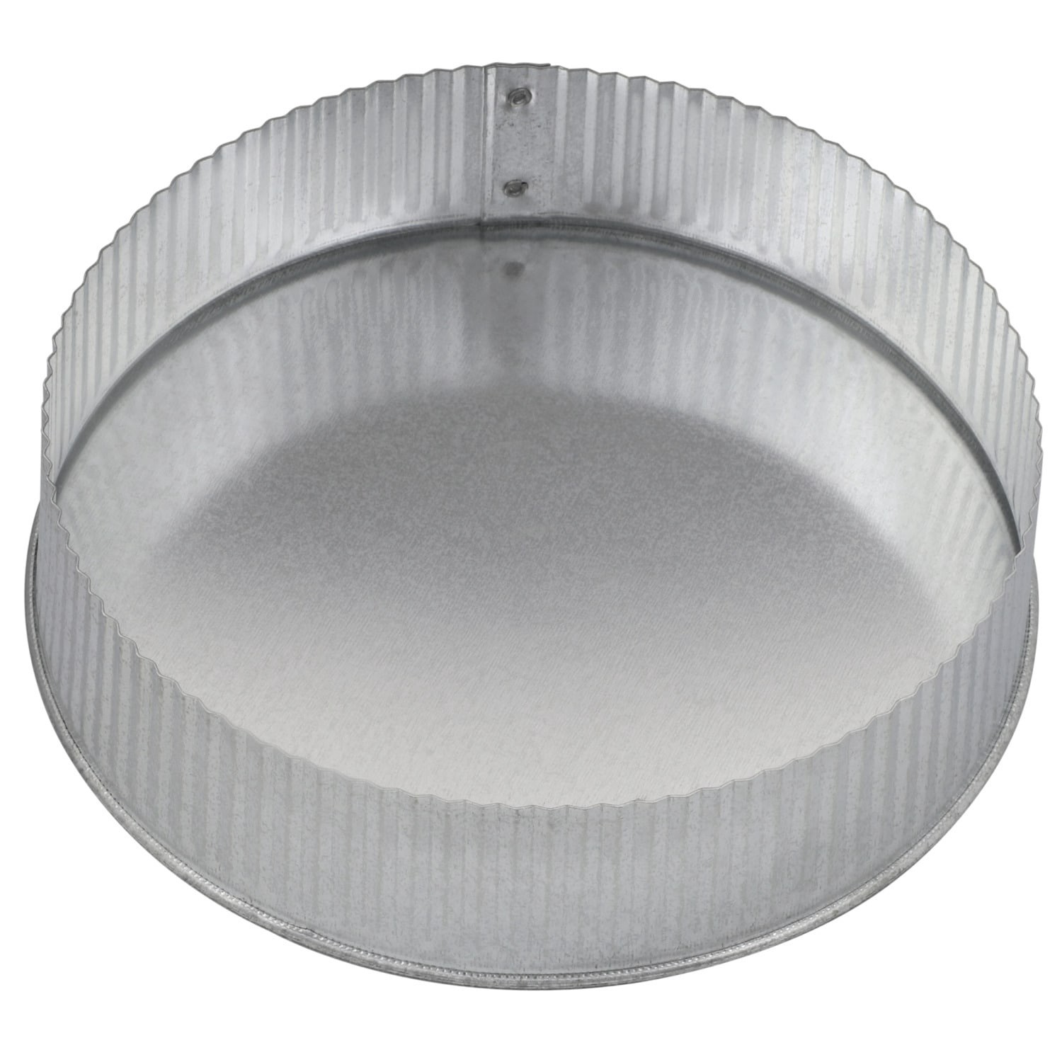slide 3 of 6, IMPERIAL 8.25-in x 8.25-in Galvanized steel 8.0-in Dia Round Duct End Cap, 1 ct