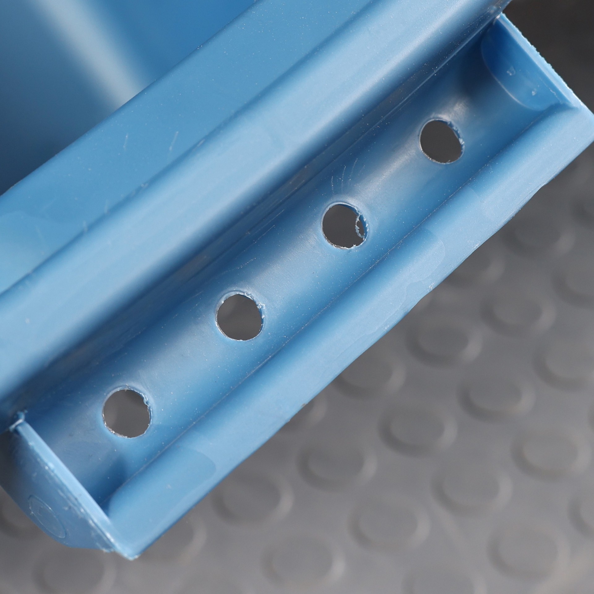 slide 2 of 6, Centrex Rugged Tote Large 31 -Gallons ( 124 -Quarts ) Metallic blue Heavy Duty Stackable Tote with Standard Snap Lid, 1 ct