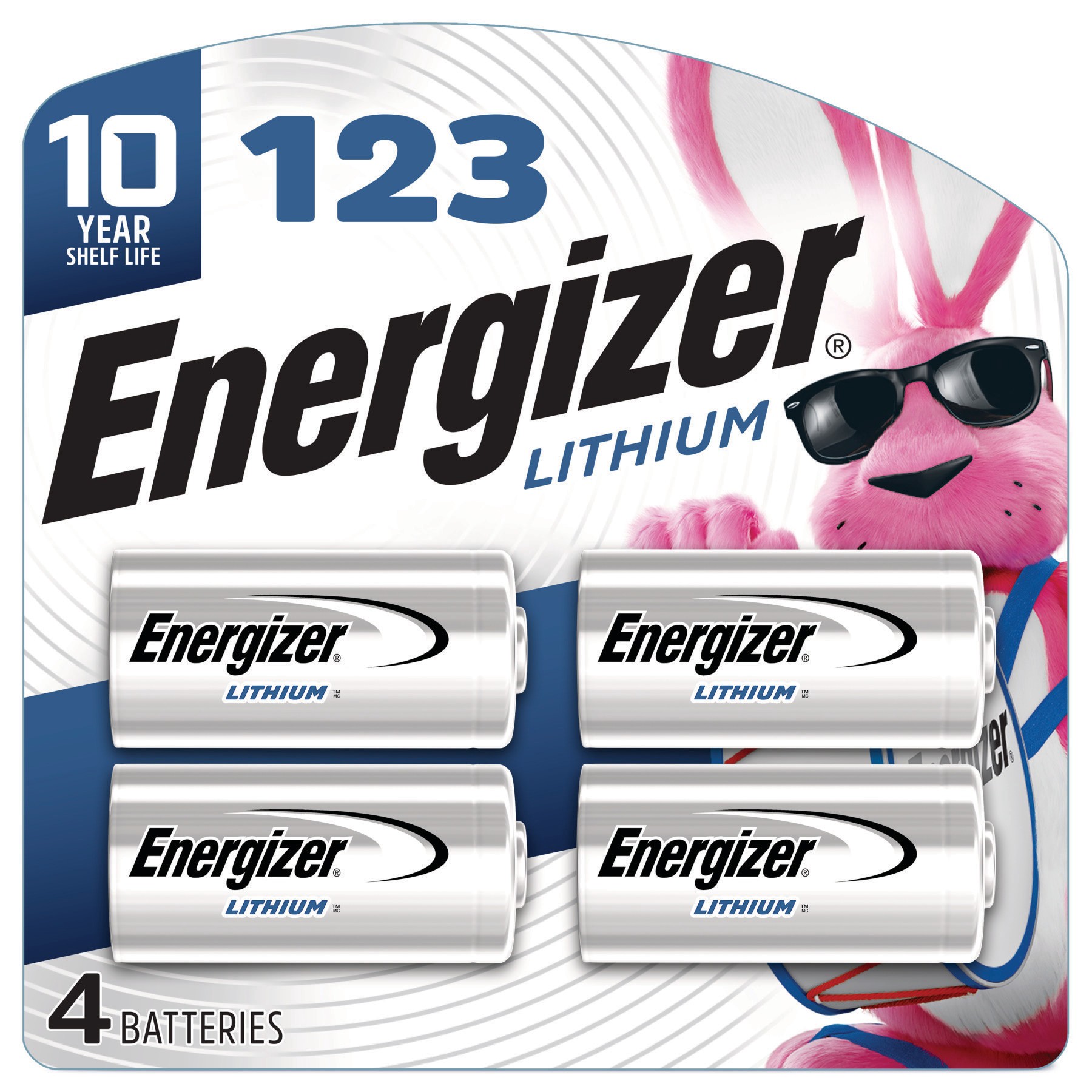 slide 1 of 6, Energizer Lithium 123 Digital camera Batteries 4 -Pack, 1 ct