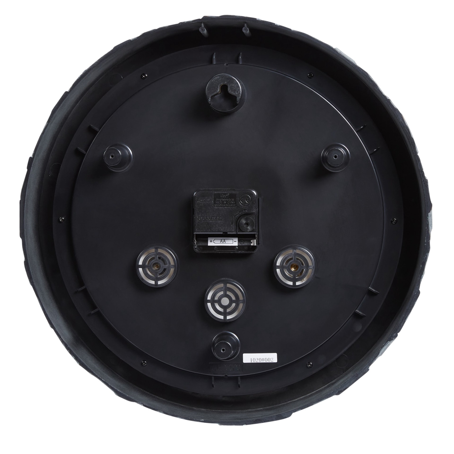 slide 6 of 6, AcuRite Analog Wireless Outdoor Faux Slate Thermometer with clock, 1 ct