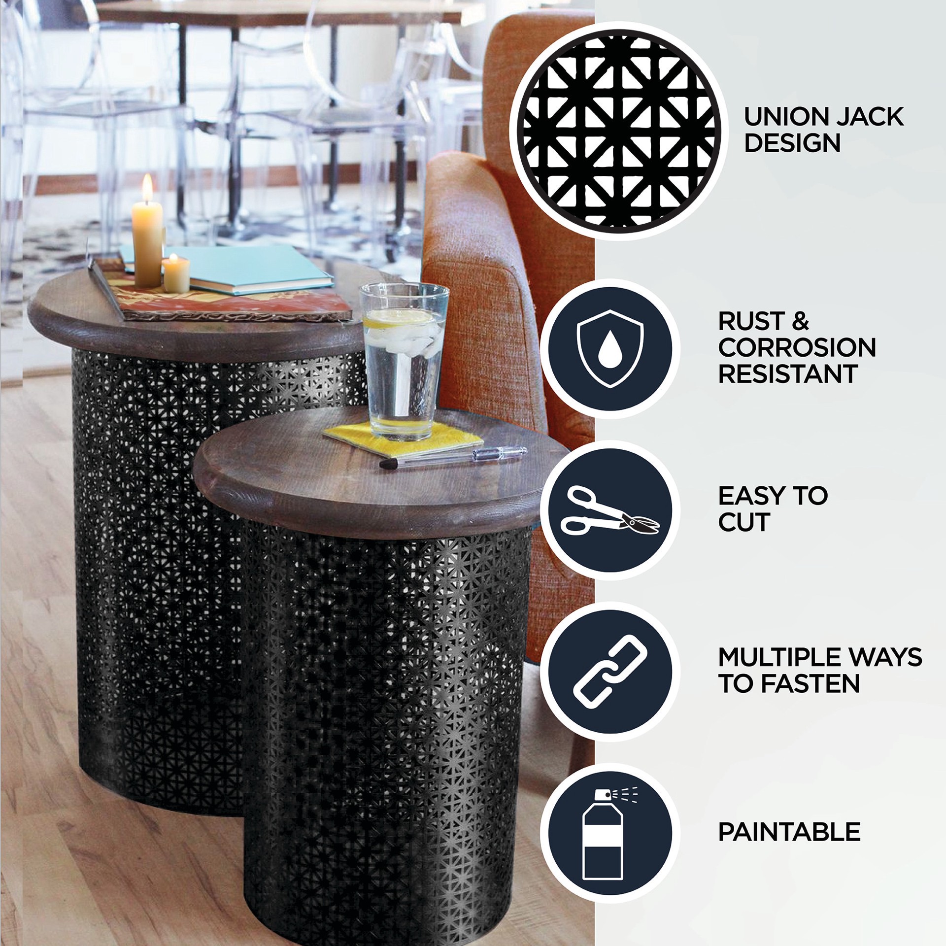 slide 3 of 6, M-D 24-in x 36-in Mill Sheet, 1 ct