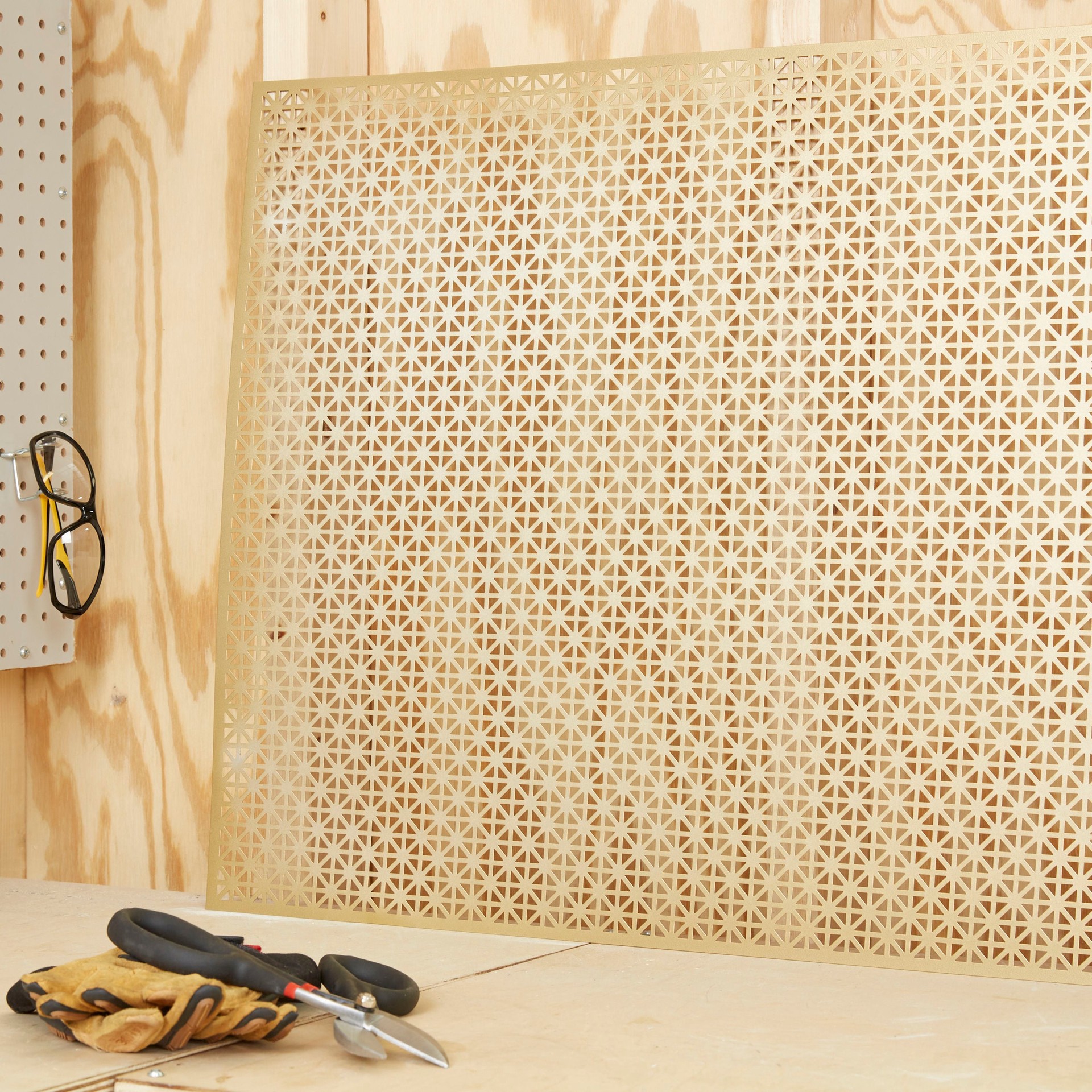 slide 4 of 6, M-D 24-in x 36-in Aluminum Decorative Sheet Metal, 1 ct