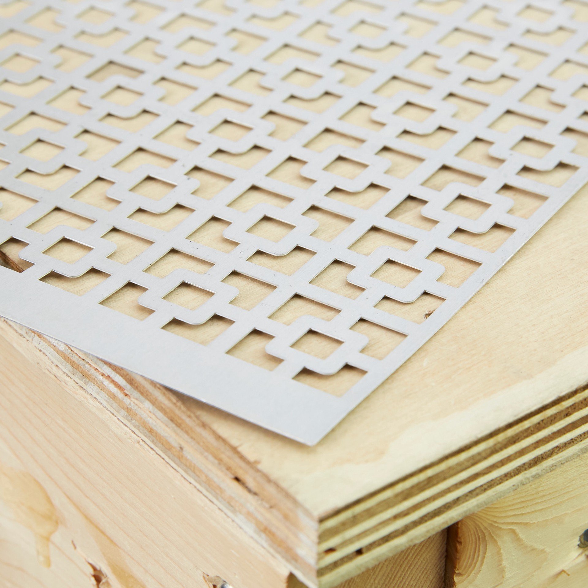 slide 3 of 6, M-D 24-in x 36-in Aluminum Decorative Sheet Metal, 1 ct