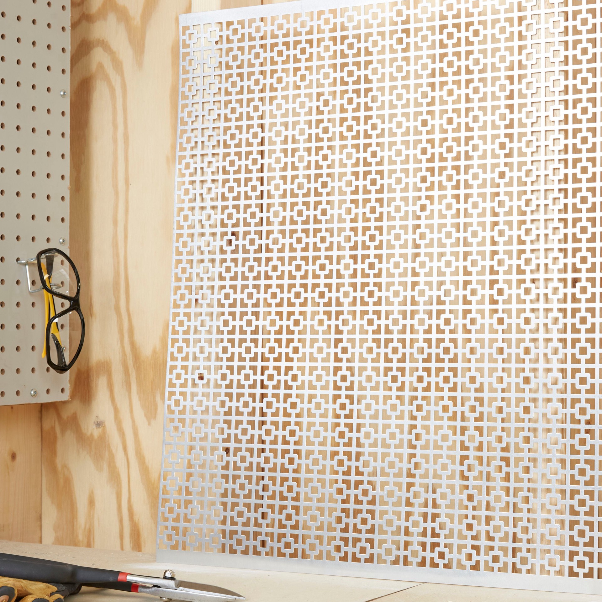 slide 4 of 6, M-D 24-in x 36-in Aluminum Decorative Sheet Metal, 1 ct