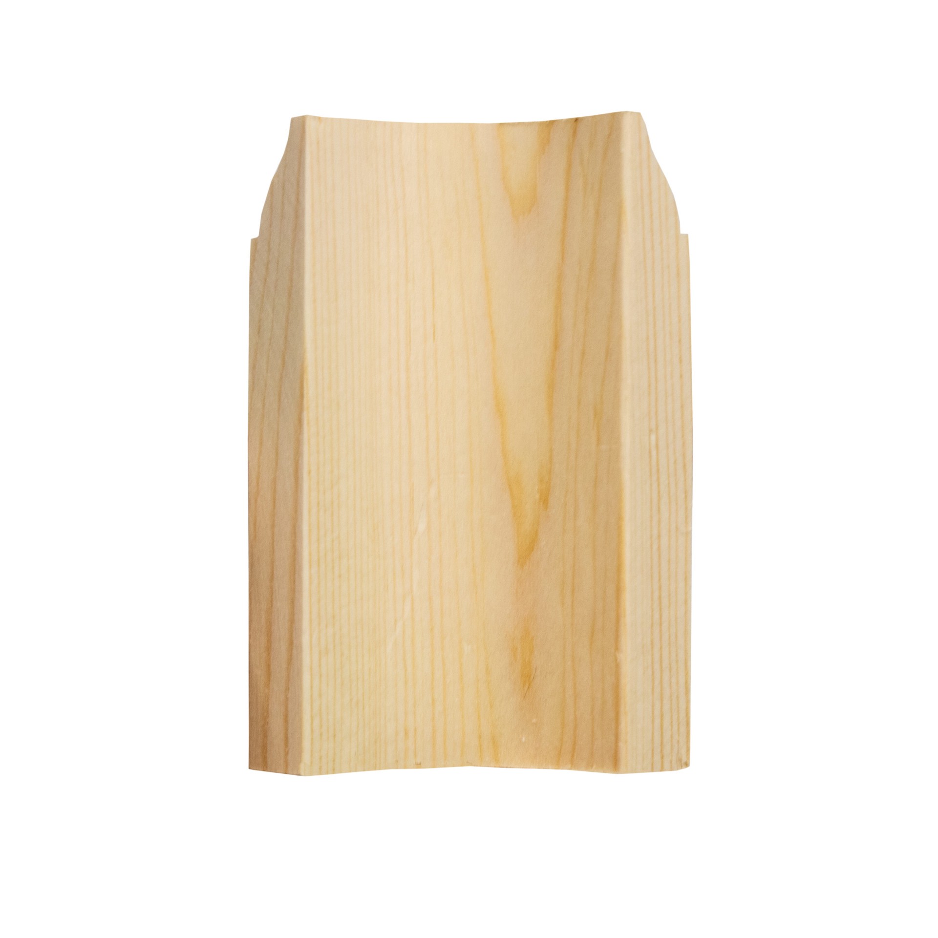 slide 5 of 6, RELIABILT 3-1/4-in x 15/32-in Interior Unfinished 623 Radius corner Baseboard Moulding Block, 1 ct