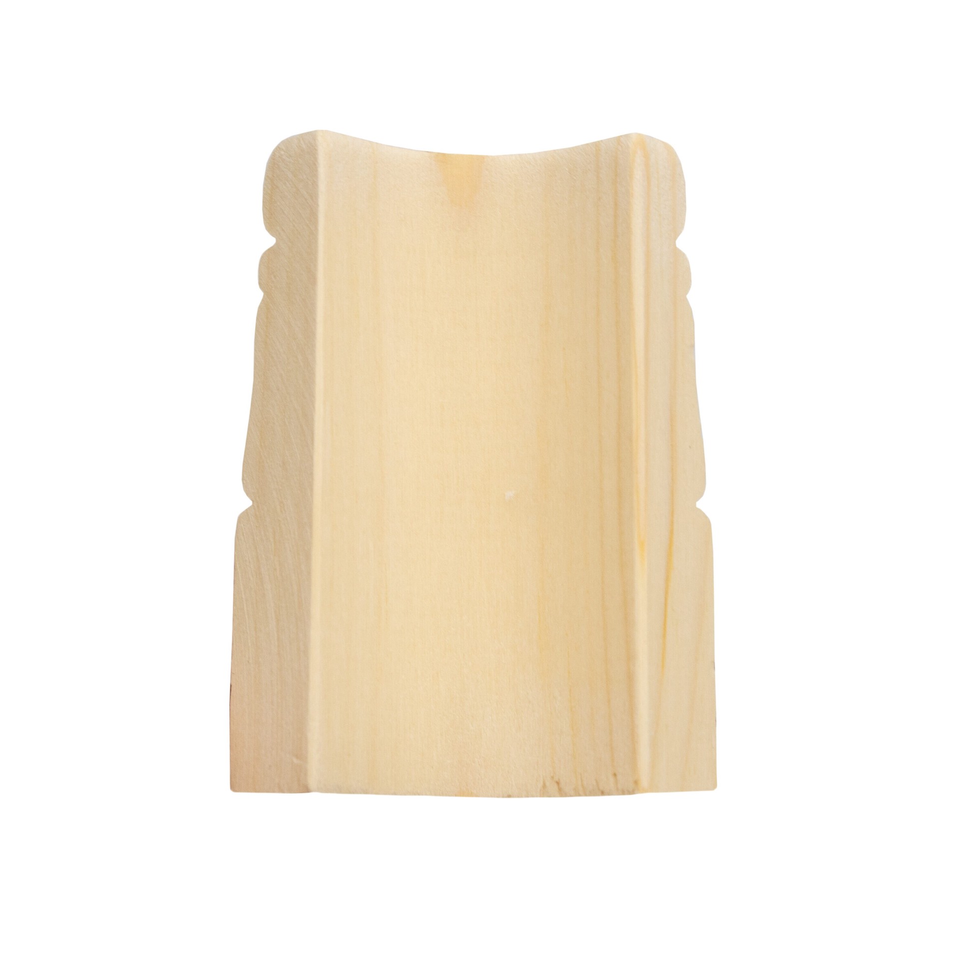 slide 5 of 6, RELIABILT 3-1/4-in x 9/16-in Interior Unfinished 3200 Radius corner Baseboard Moulding Block, 1 ct