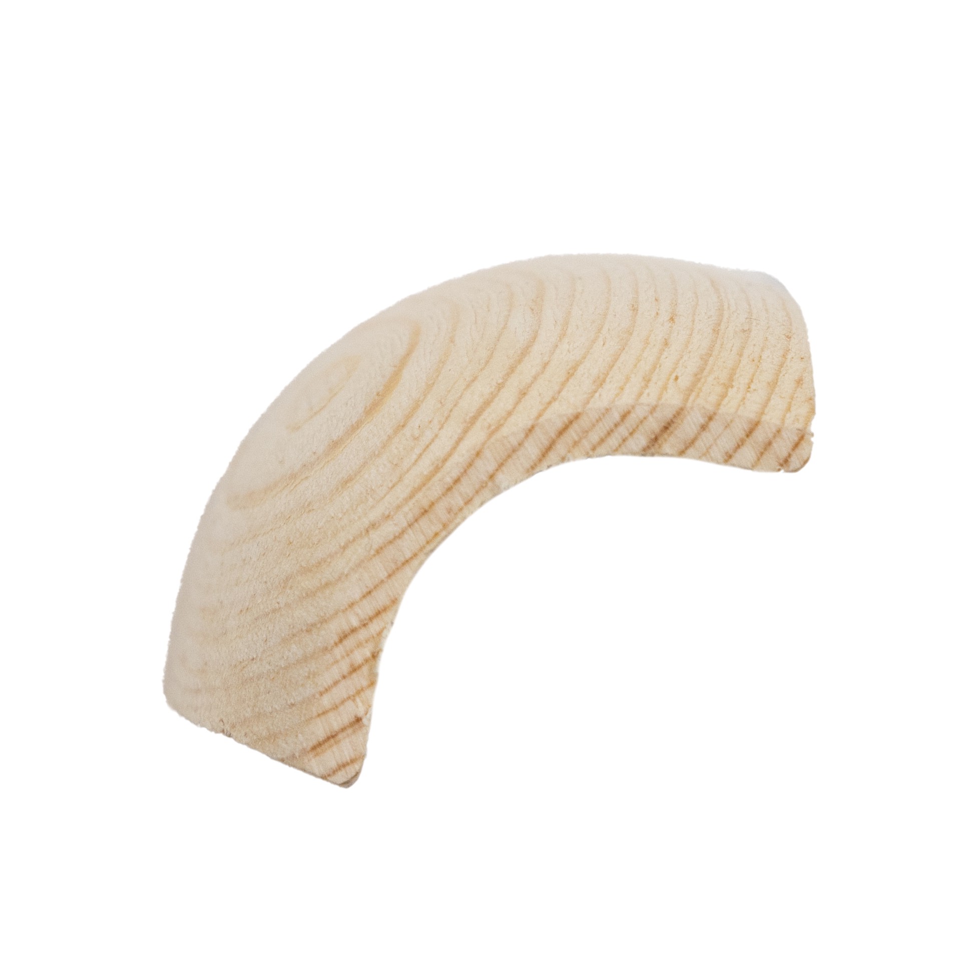 slide 2 of 6, RELIABILT 2-1/4-in x 1/2-in Interior Unfinished 3726 Outside corner Baseboard Moulding Block, 1 ct