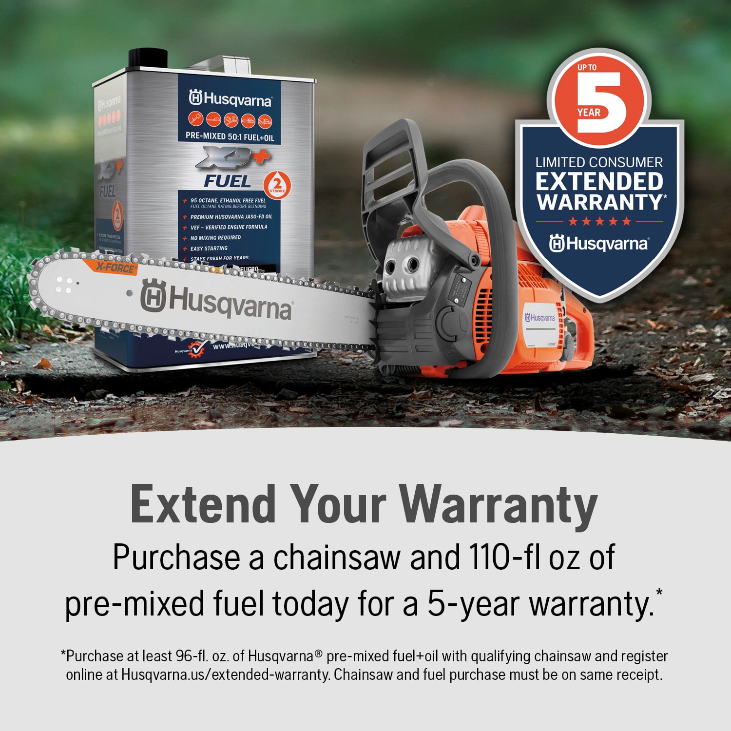 slide 3 of 6, Husqvarna 450 Rancher 50.2-cc 2-cycle 20-in Gas Chainsaw, 1 ct