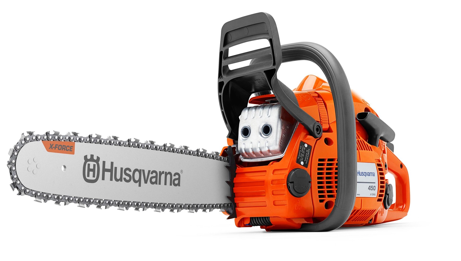 slide 1 of 6, Husqvarna 450 Rancher 50.2-cc 2-cycle 20-in Gas Chainsaw, 1 ct