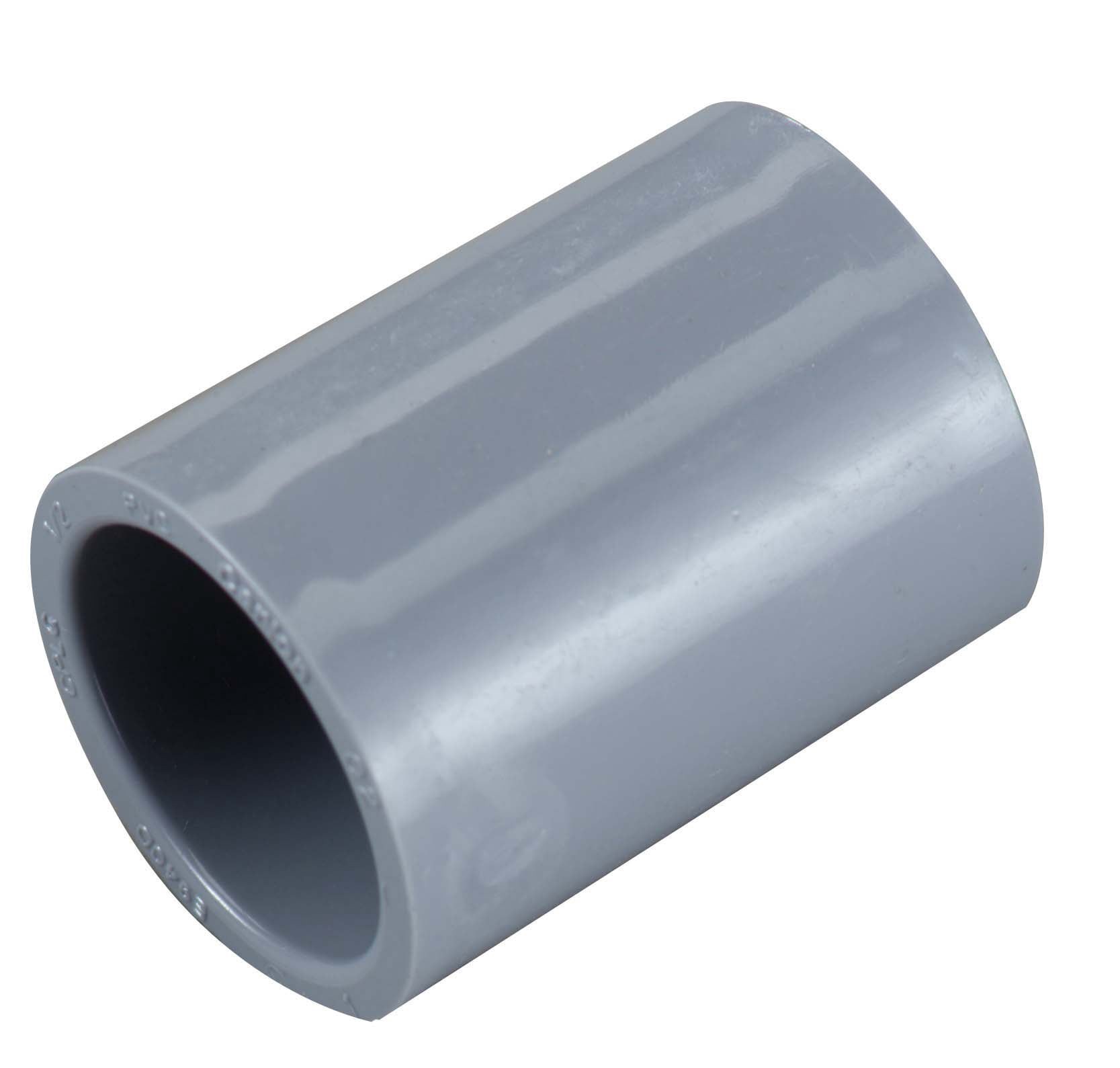 slide 2 of 6, CANTEX 1/2-in Schedule 40, Schedule 80 PVC Combination Coupling Conduit Fittings, 1 ct