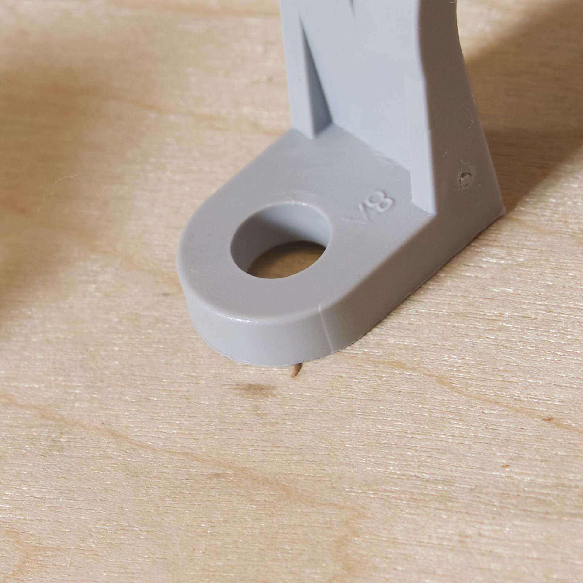 slide 2 of 6, CANTEX 3/4-in Schedule 40, Schedule 80 Plastic Two-hole Clamp Conduit Fittings, 1 ct