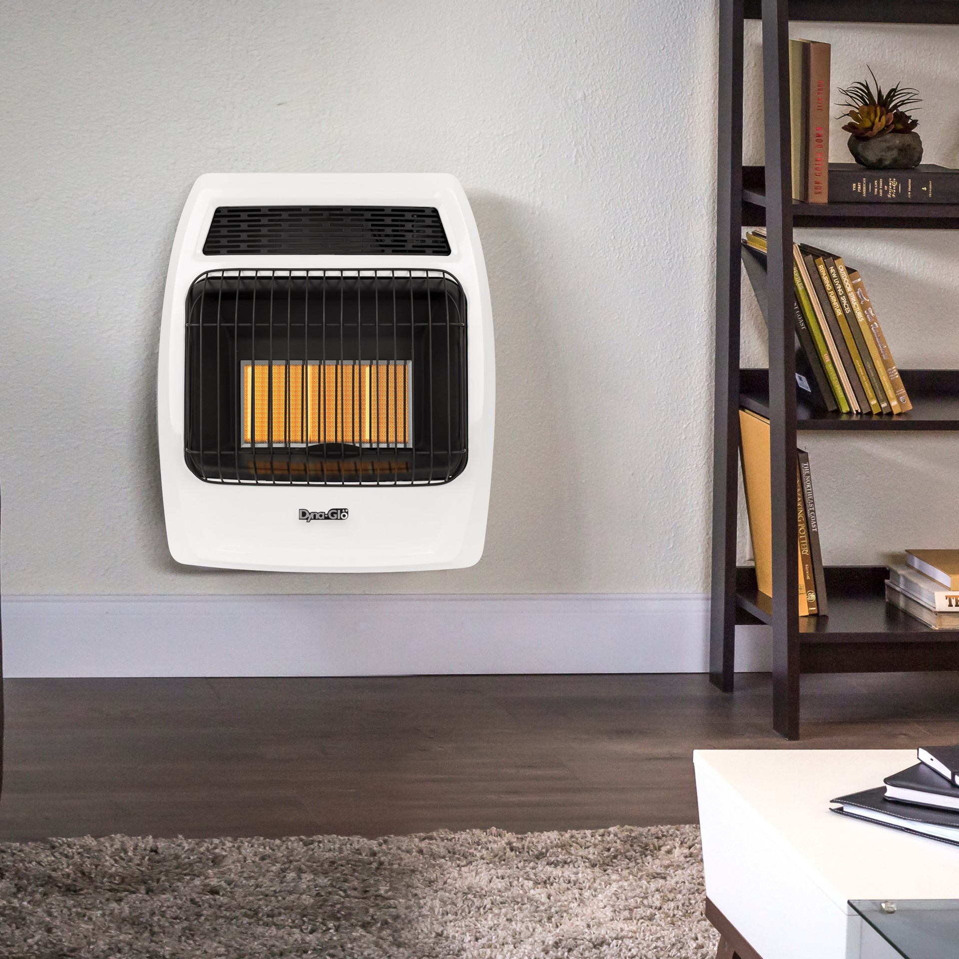 slide 2 of 6, Dyna-Glo 18000 -BTU Wall -Mount Indoor Natural gas or liquid propane Vent-Free Infrared Heater, 1 ct