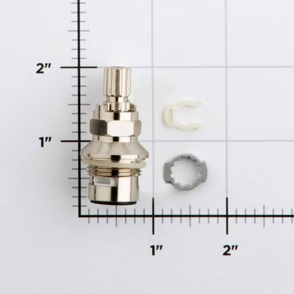 slide 3 of 4, Pfister Brass Faucet Stem for 35 and 43 Series Faucets - Hot/Cold Replacement, 1 ct