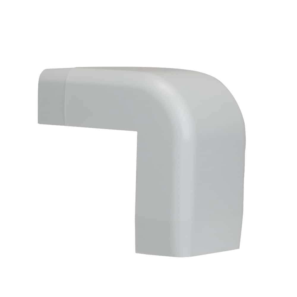 slide 1 of 1, MonoSystems CableHider1 White Raceway outside elbow, 1 ct