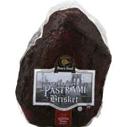Boar's Head Deli First Cut Pastrami Brisket (Thin Sliced)