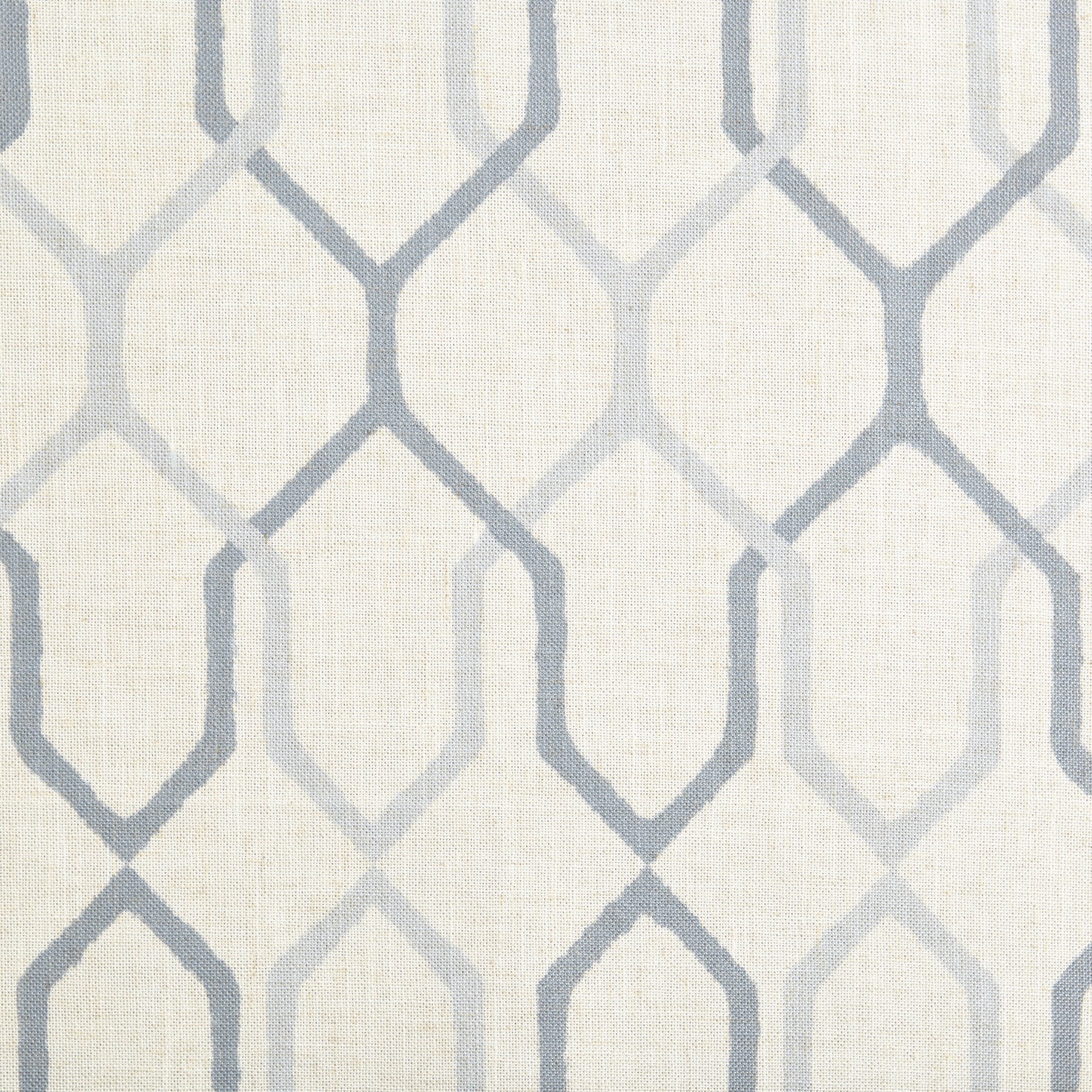 slide 2 of 6, allen + roth 84-in Ash Geometric Blackout Thermal lined Grommet Single curtain panel, 1 ct