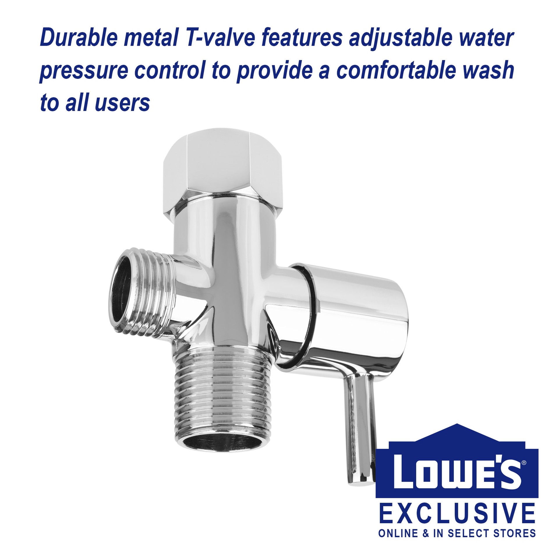 slide 6 of 6, Brondell Stainless Steel Toilet Mounted Handheld Bidet Sprayer, 1 ct