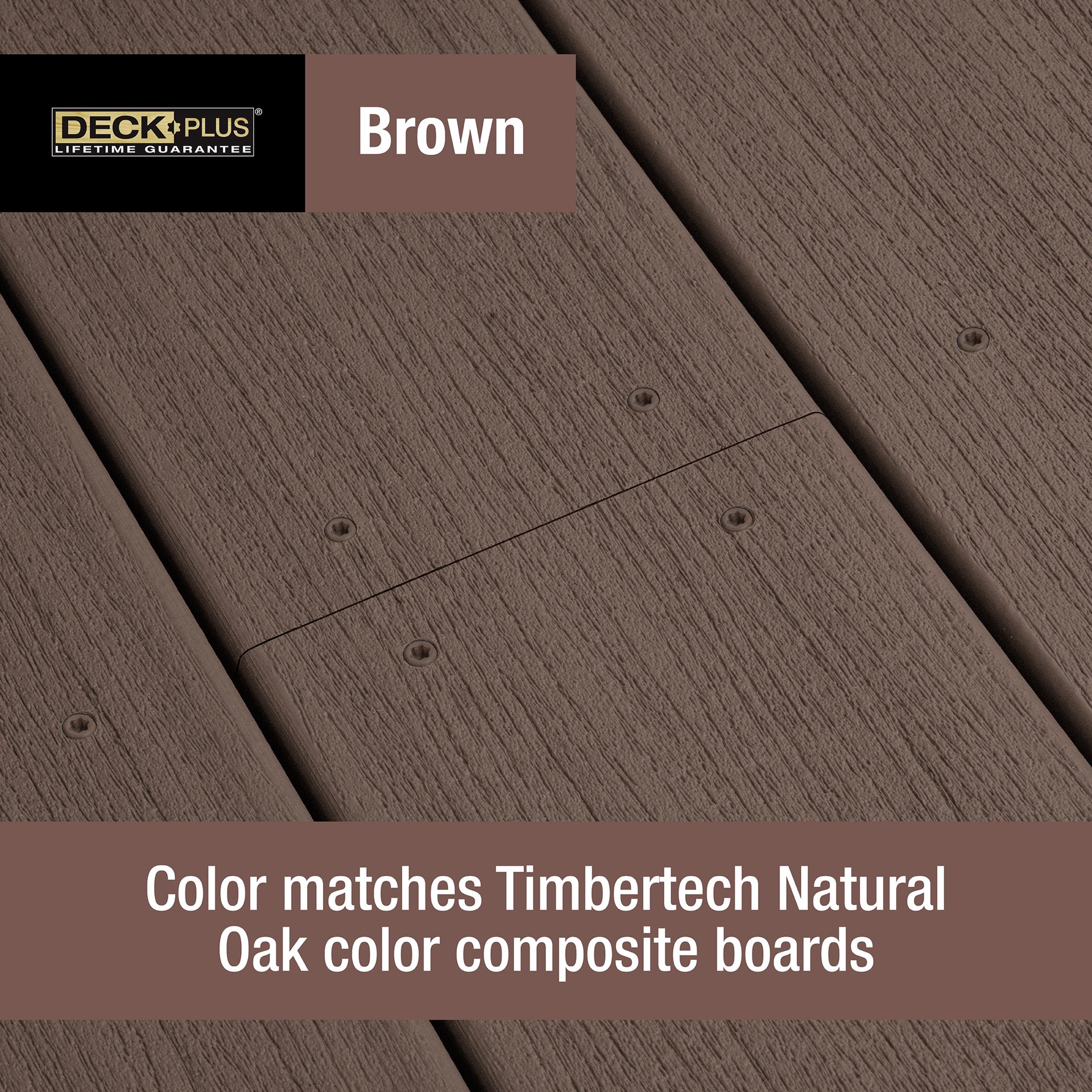 slide 4 of 6, Deck Plus #10 x 3-in Composite Deck Screws ( 270 -Per Box ), 1 ct