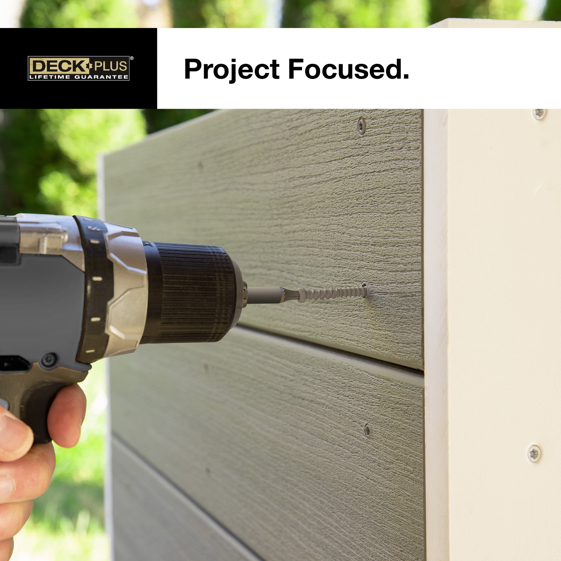 slide 6 of 6, Deck Plus #10 x 3-in Composite Deck Screws ( 270 -Per Box ), 1 ct