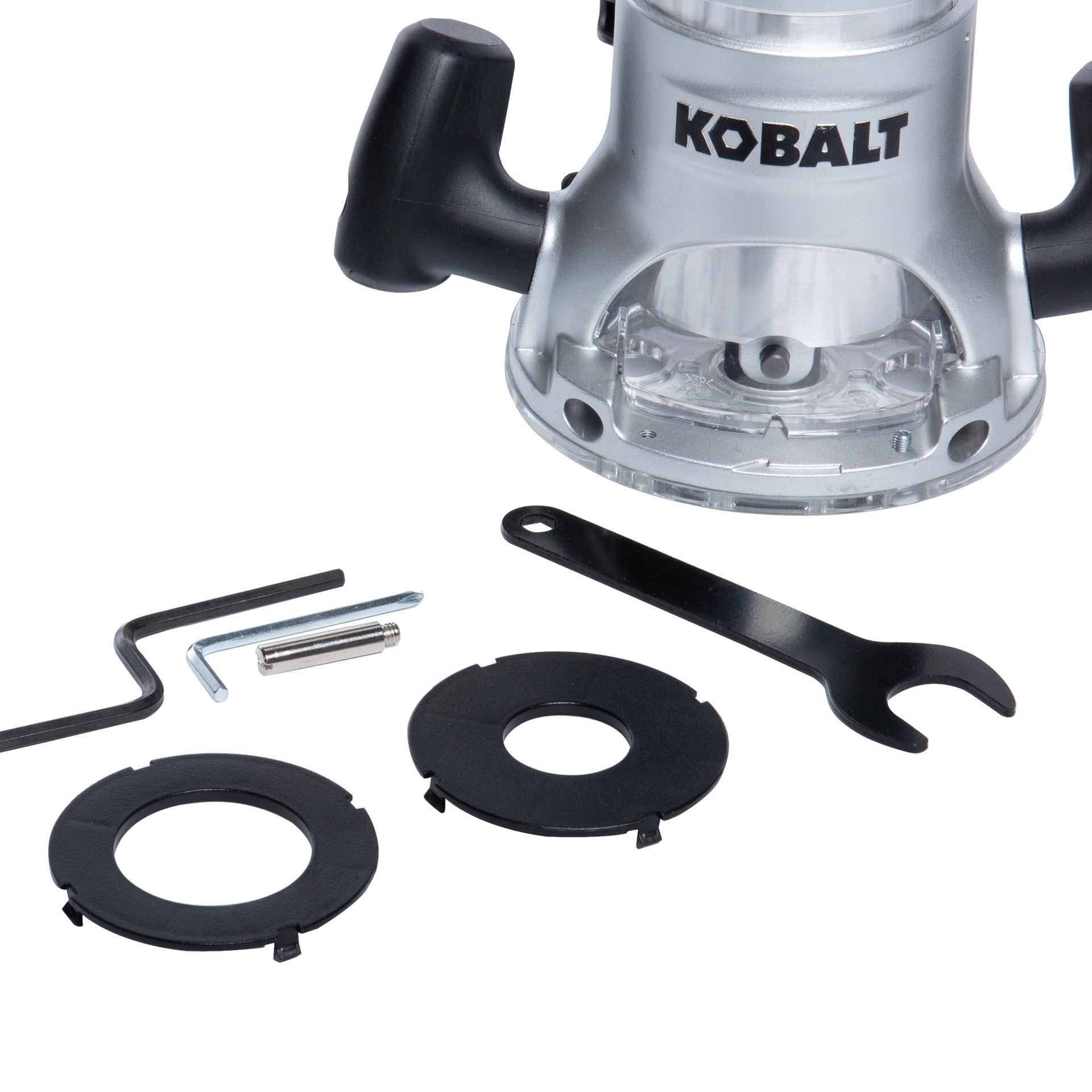 slide 4 of 6, Kobalt 1/4-in and 1/2-in 12 -Amp Fixed Router with Table and, 1 ct