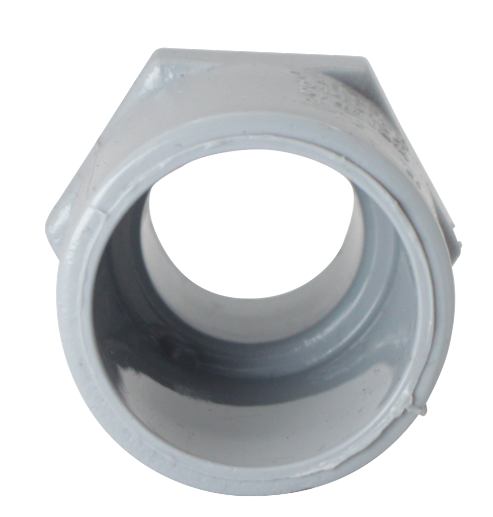 slide 2 of 4, CANTEX 1/2-in Schedule 40, Schedule 80 IMC / Plastic Combination Connector Conduit Fittings, 1 ct