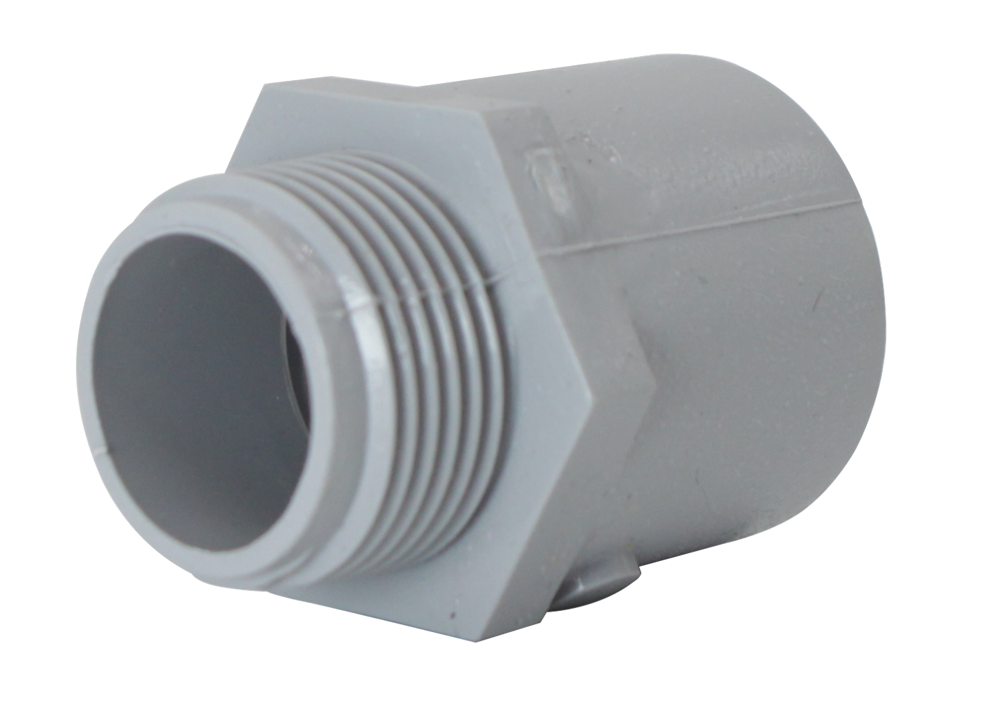 slide 3 of 4, CANTEX 1/2-in Schedule 40, Schedule 80 IMC / Plastic Combination Connector Conduit Fittings, 1 ct