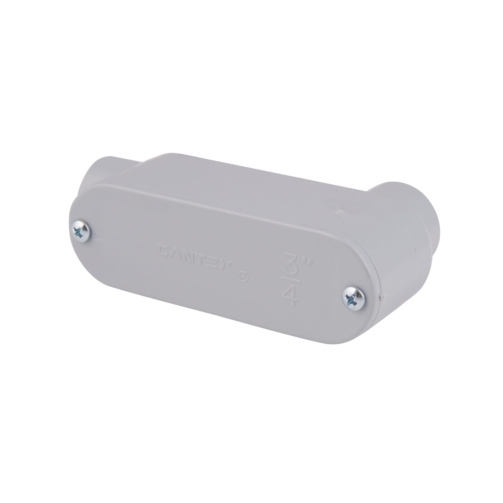 slide 2 of 6, CANTEX Conduit Body 3/4-in Plastic Type LB conduit bodies, 1 ct