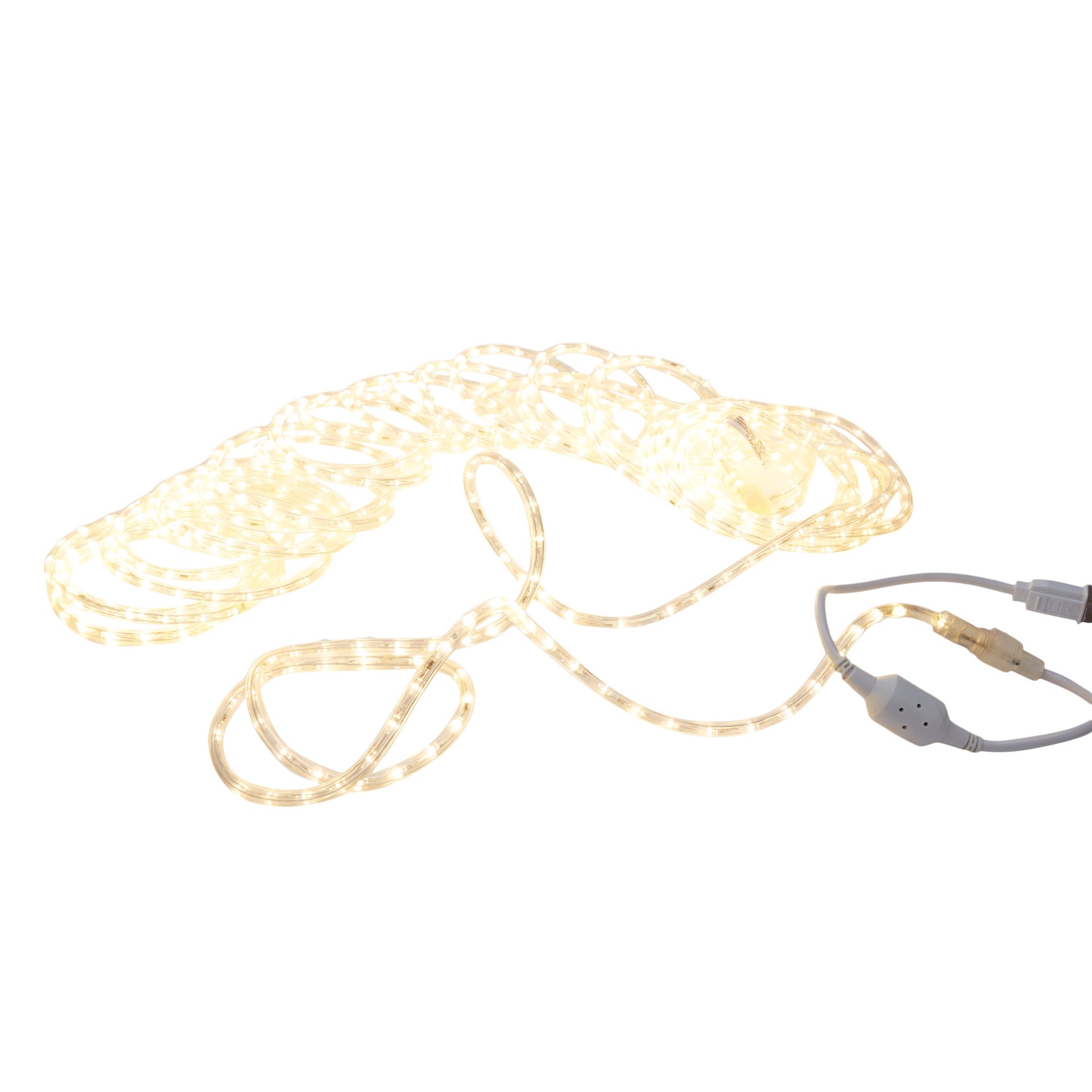 slide 5 of 6, Utilitech Indoor/Outdoor 48-ft Integrated LED Warm White Rope Light, 1 ct