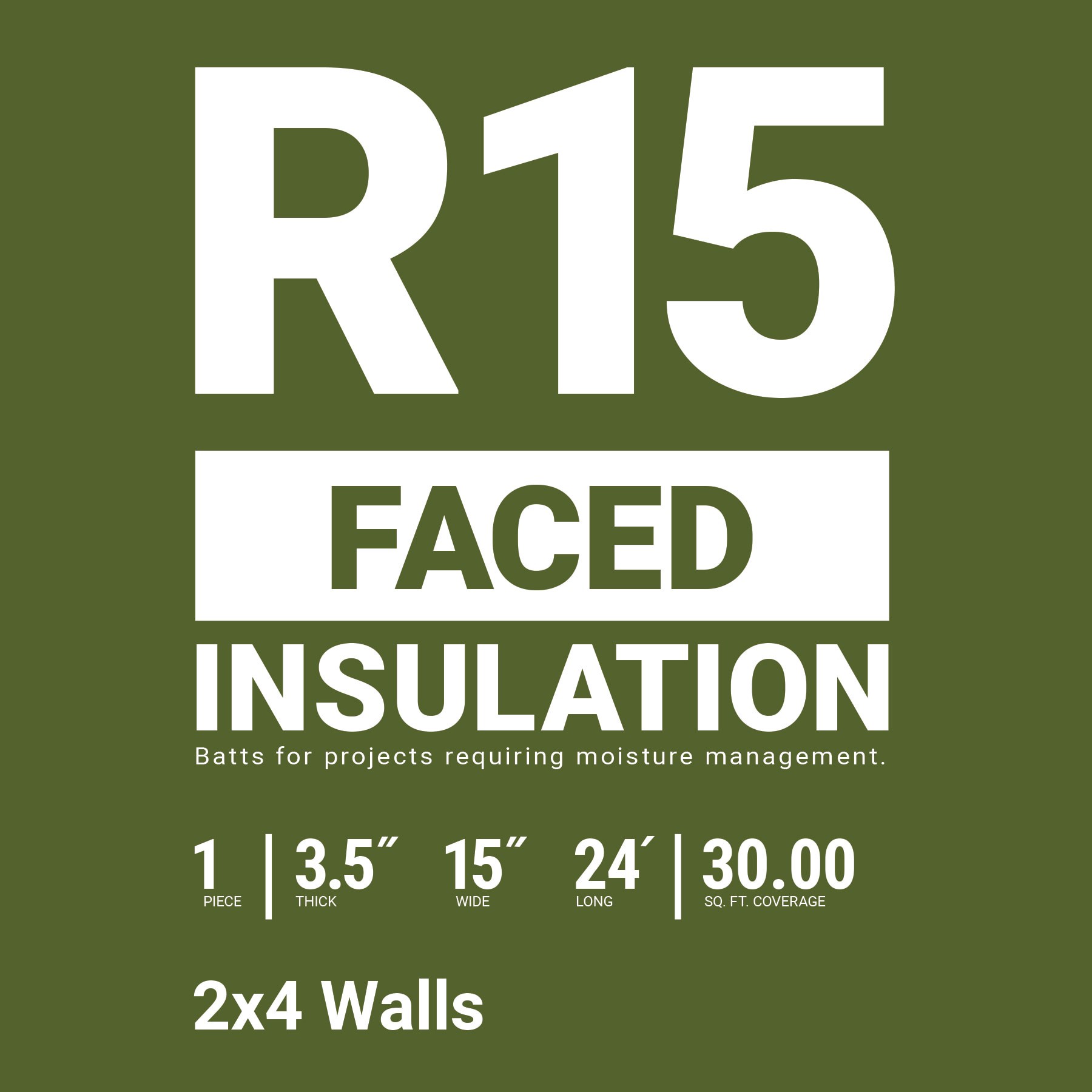 slide 2 of 6, Owens Corning R- 15 Kraft faced Fiberglass Roll Insulation 30-sq ft ( 15-in W x 24-ft L ) Individual pack, 1 ct