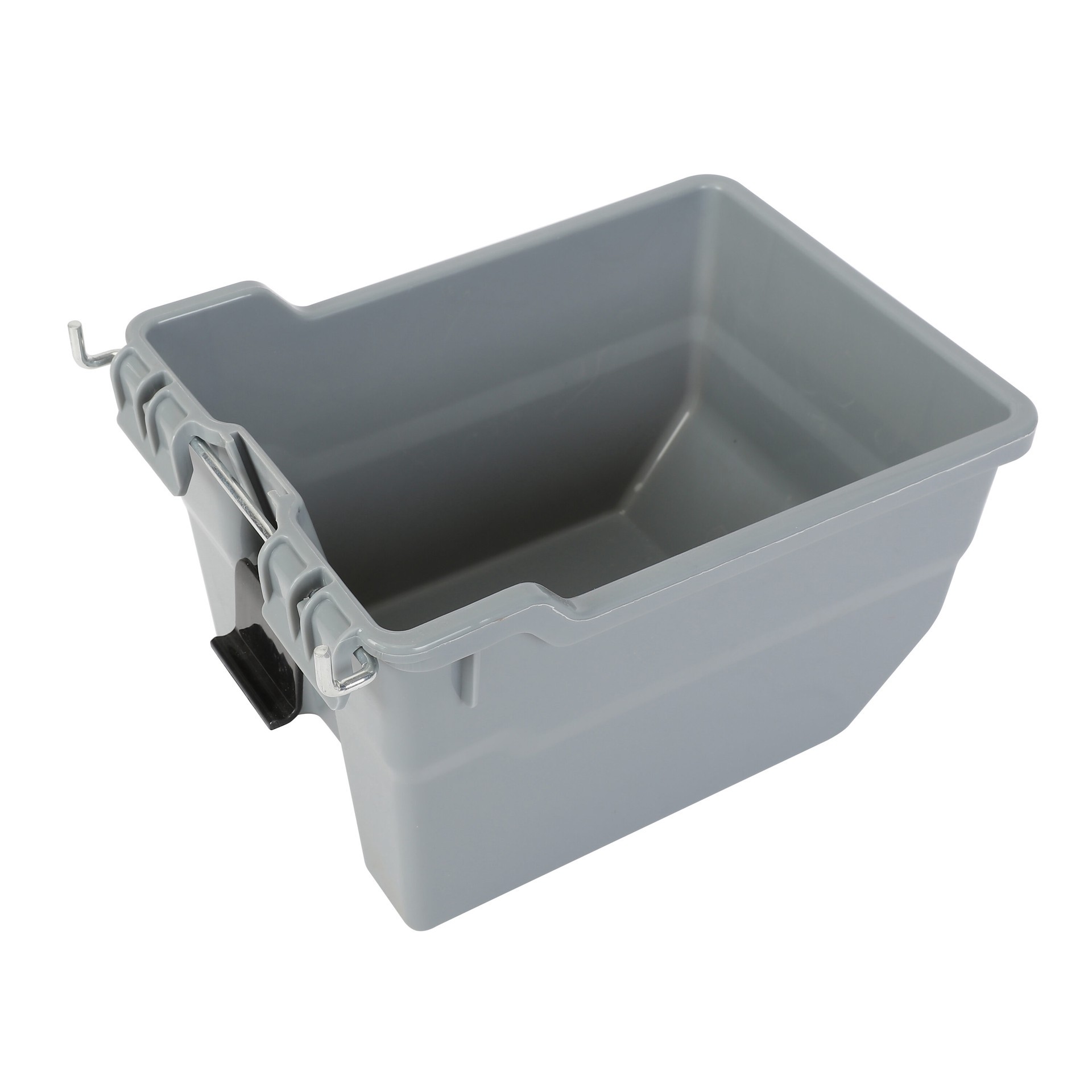 slide 2 of 3, Project Source Small Gray Plastic Bin, 1 ct