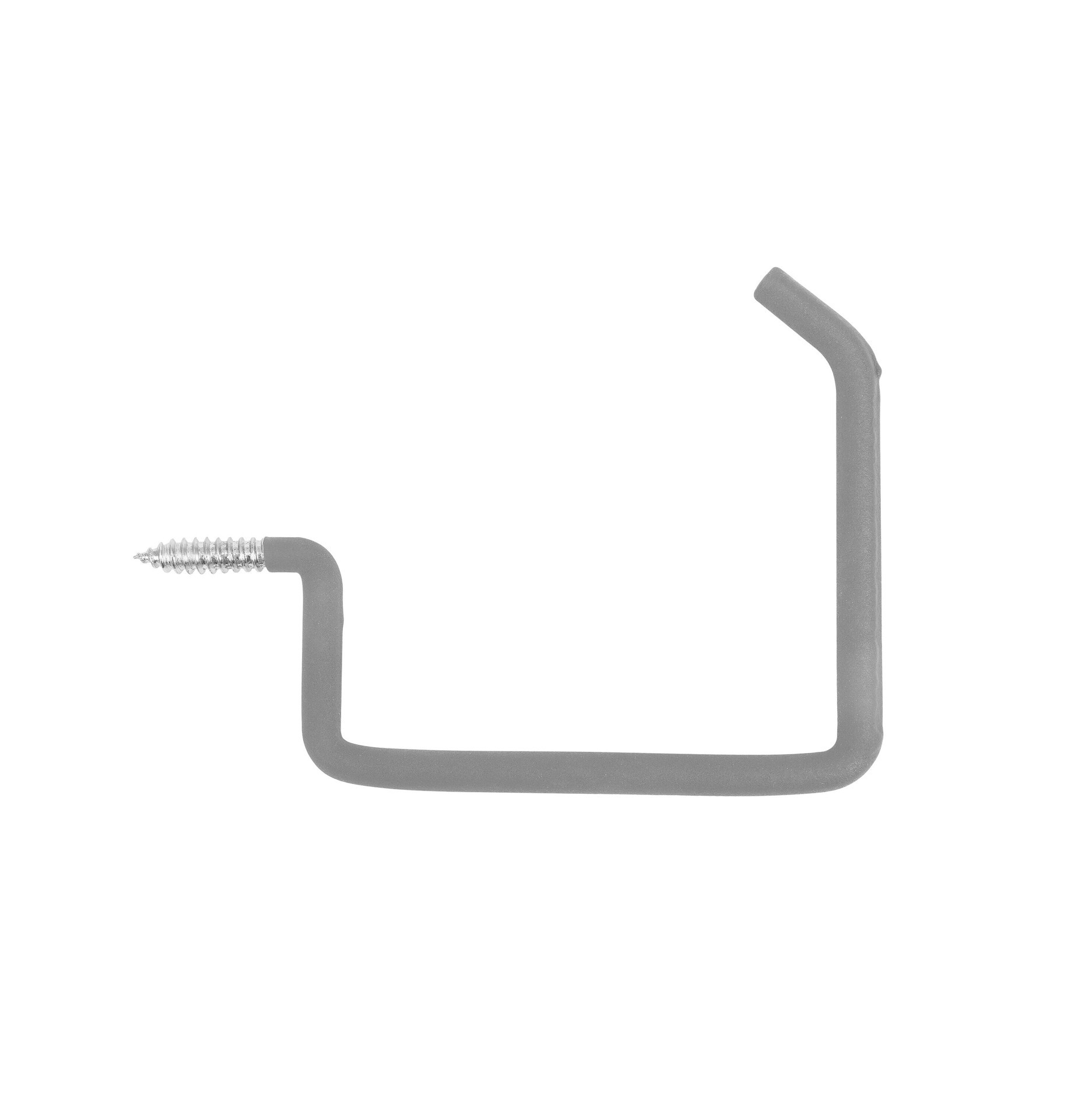 slide 2 of 6, Project Source Multipurpose hook 8 -Pack Gray Steel, 1 ct