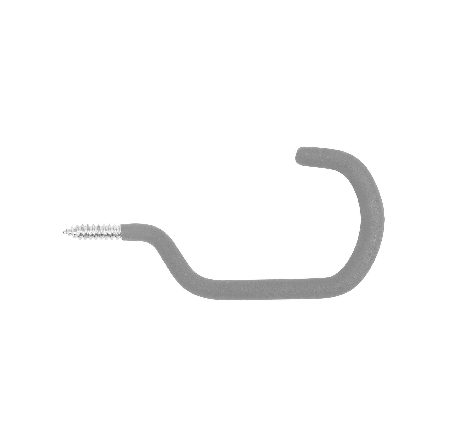 slide 4 of 6, Project Source Multipurpose hook 8 -Pack Gray Steel, 1 ct