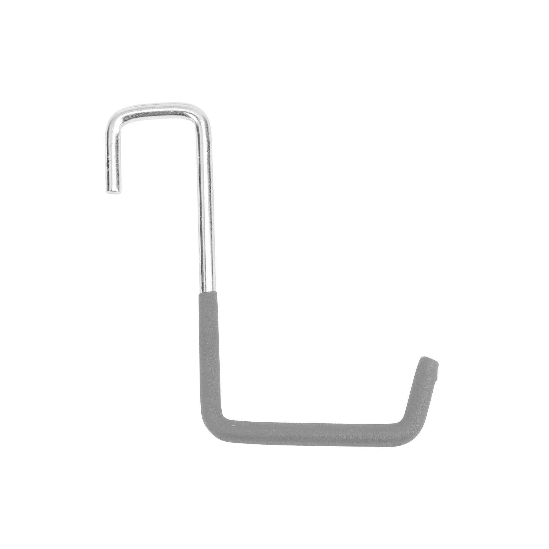 slide 6 of 6, Project Source Multipurpose hook 8 -Pack Gray Steel, 1 ct