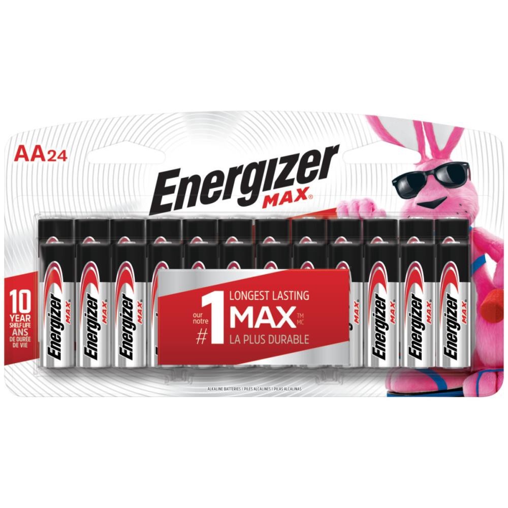 slide 1 of 6, Energizer MAX Alkaline AA Batteries ( 24 -Pack), 1 ct