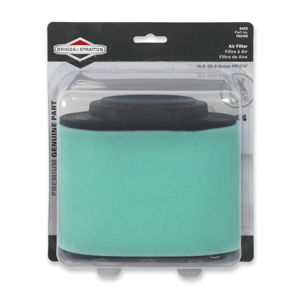 slide 5 of 5, Briggs & Stratton Paper Air Filter for 4-cycle Intek V-twin Engine, 1 ct
