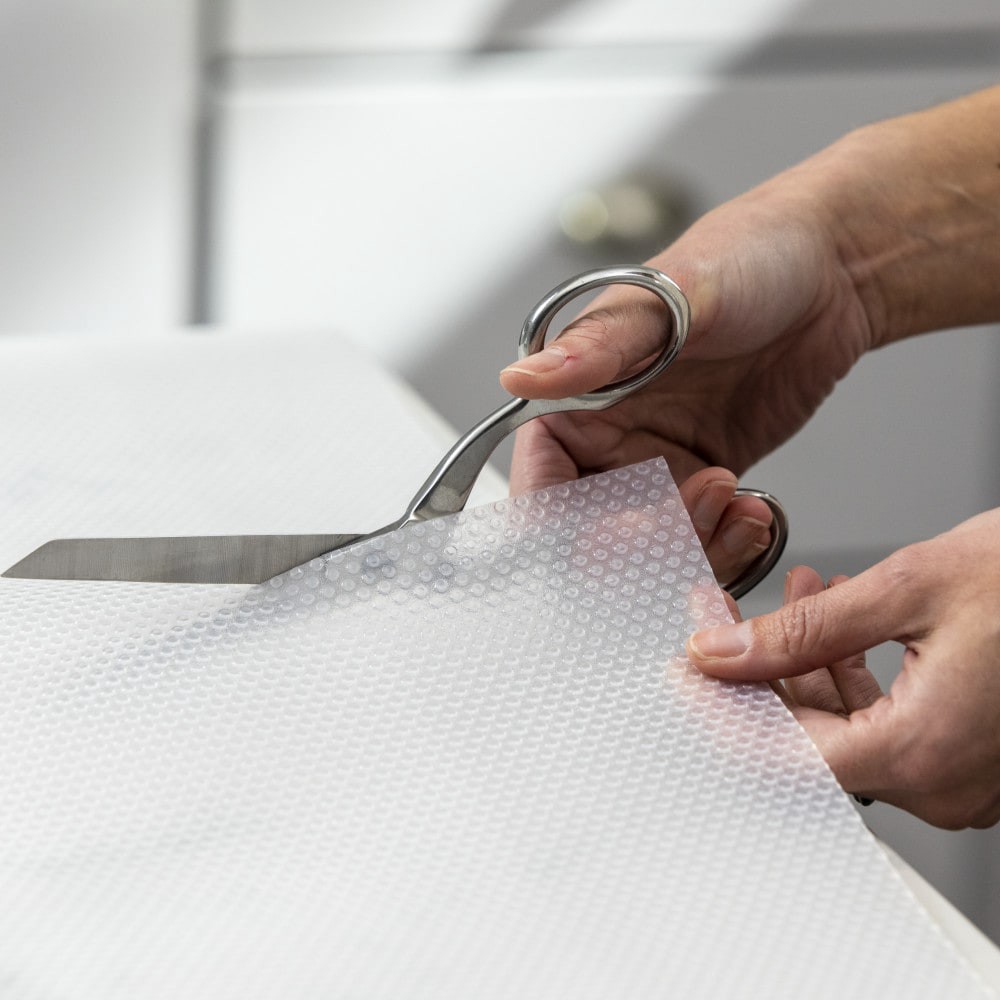 slide 5 of 6, Duck Clear Classic 24-in x 10-ft Clear Shelf liner, 1 ct