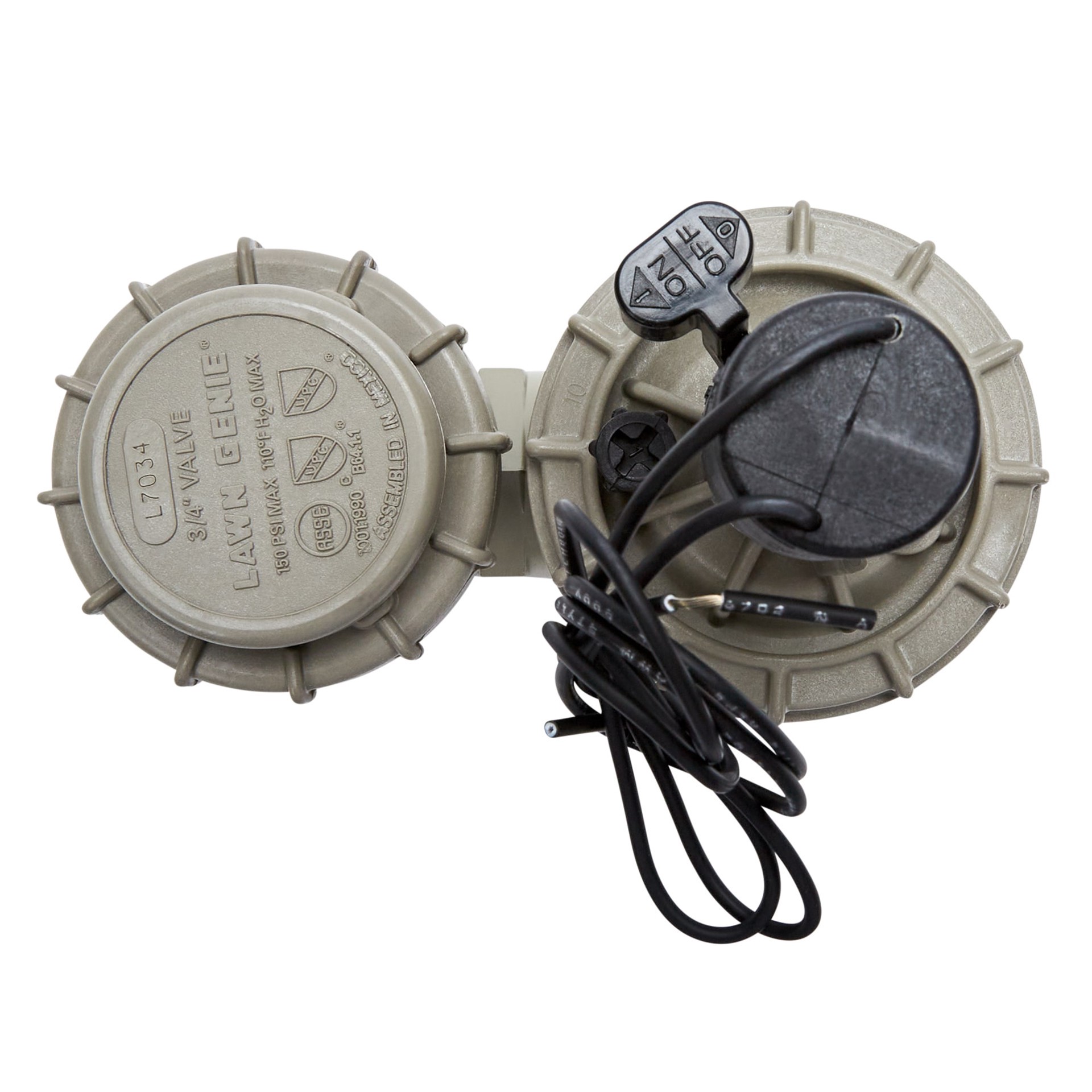 slide 3 of 3, Lawn Genie 0.75-in Plastic Electric anti-siphon irrigation valve, 1 ct