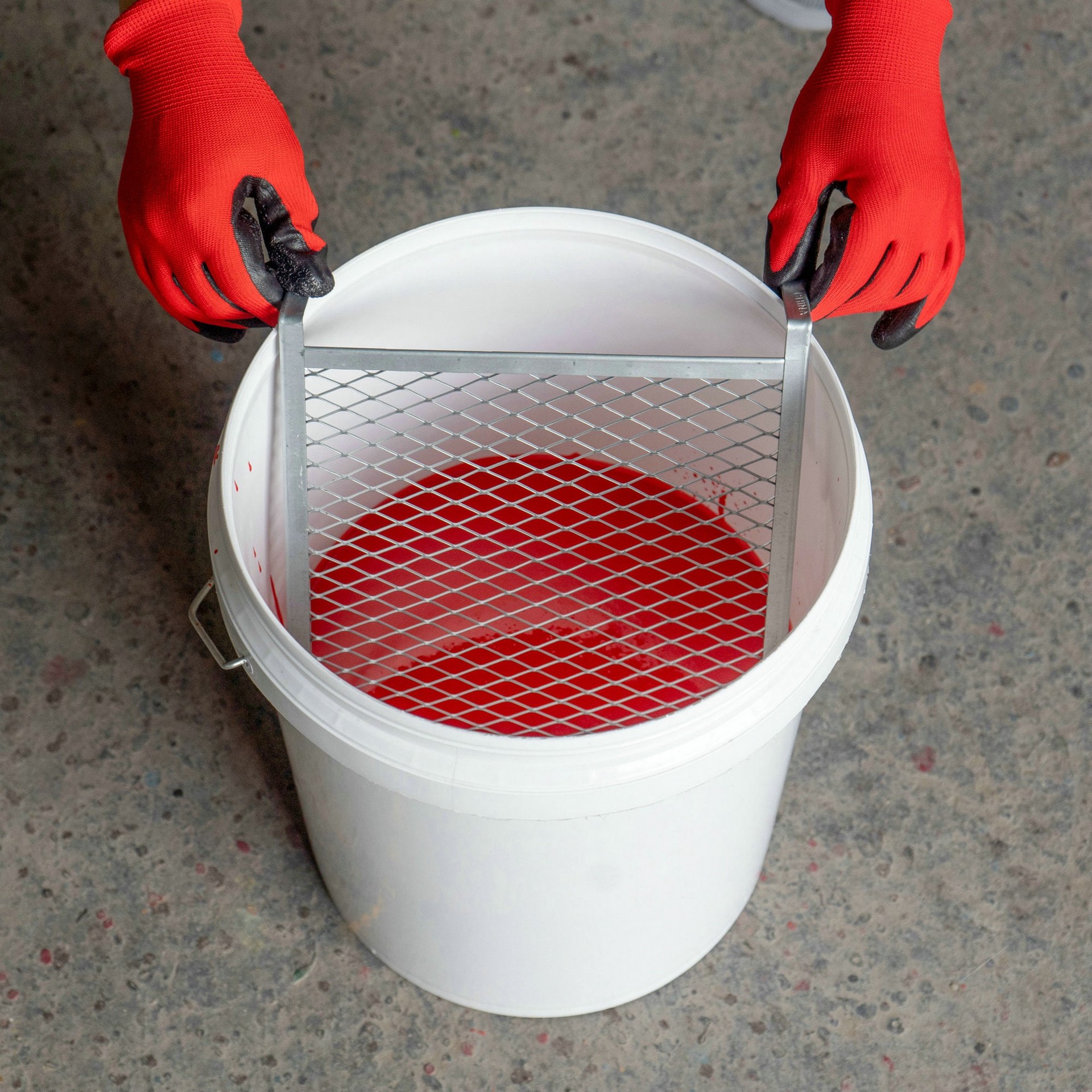 slide 3 of 4, Project Source 10-in x 12-in Metal Paint Grid, 1 ct