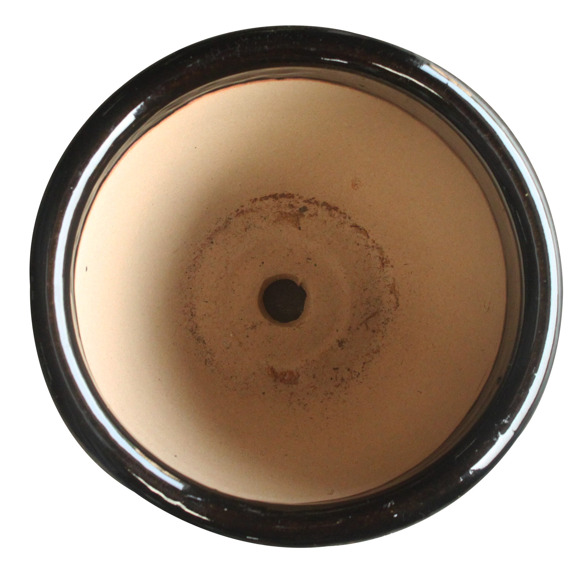 slide 6 of 6, allen + roth Round 7.7-in W x 7.7-in L Multiple colors/finishes Ceramic Outdoor Planter, 1 ct