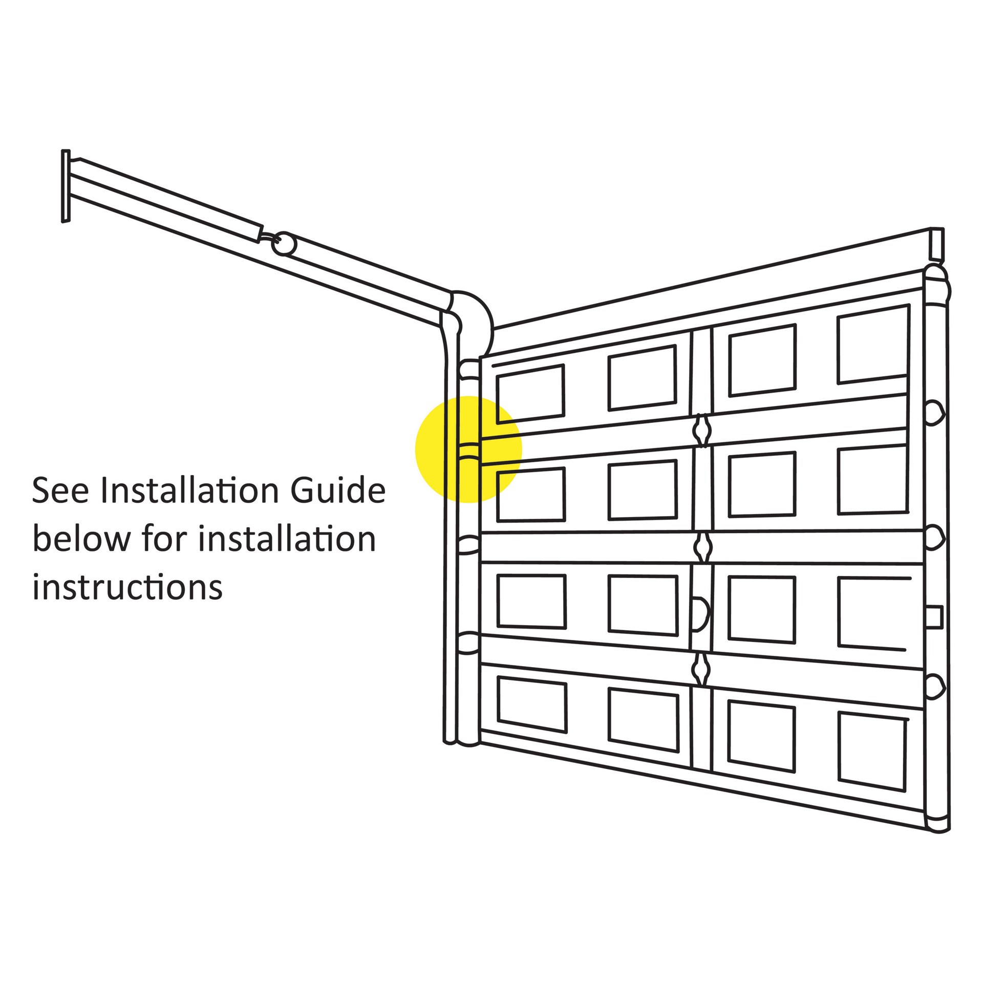 slide 4 of 4, RELIABILT Garage Door Universal number 4 garage door hinge Silver Steel Hinge, 1 ct